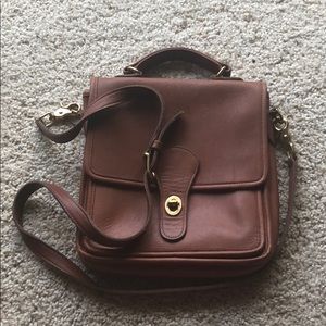 Vintage coach station bag